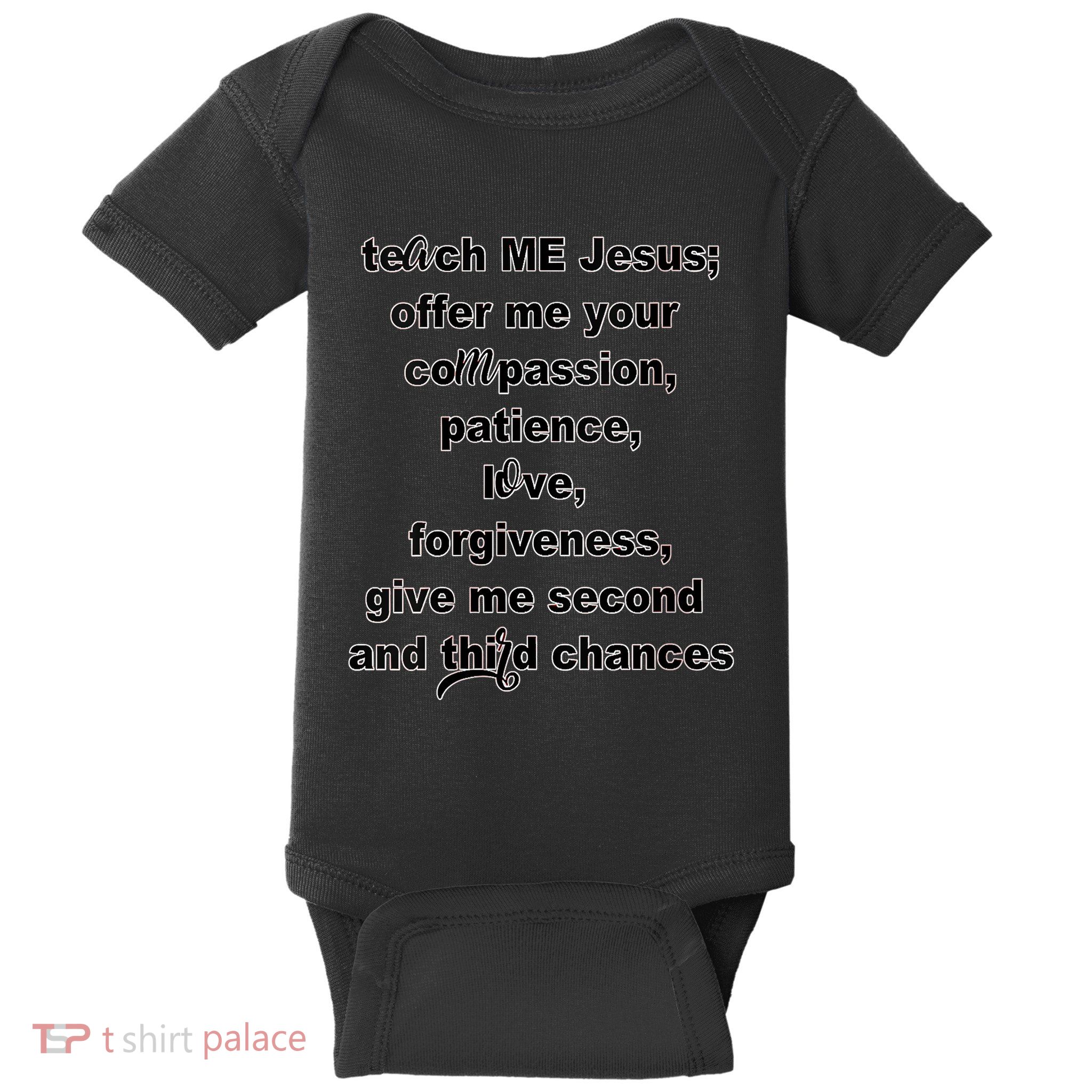 Women Teach Me Jesus Baby Bodysuit
