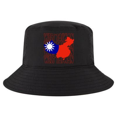 West Taiwan Map Classic Gift Cute Gift Cool Comfort Performance Bucket Hat