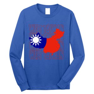 West Taiwan Map Classic Gift Cute Gift Long Sleeve Shirt