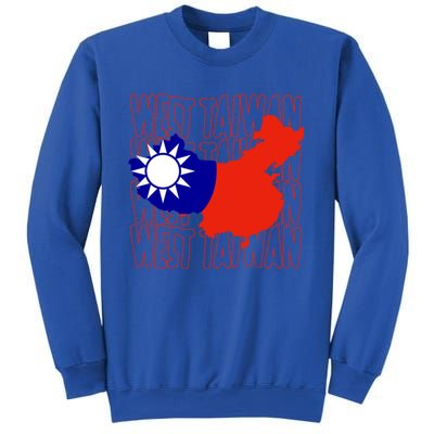 West Taiwan Map Classic Gift Cute Gift Sweatshirt