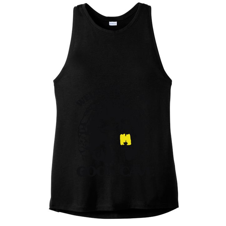 Welcome To My Goon Cave Ladies PosiCharge Tri-Blend Wicking Tank