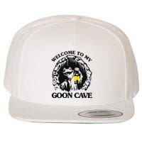 Welcome To My Goon Cave Wool Snapback Cap