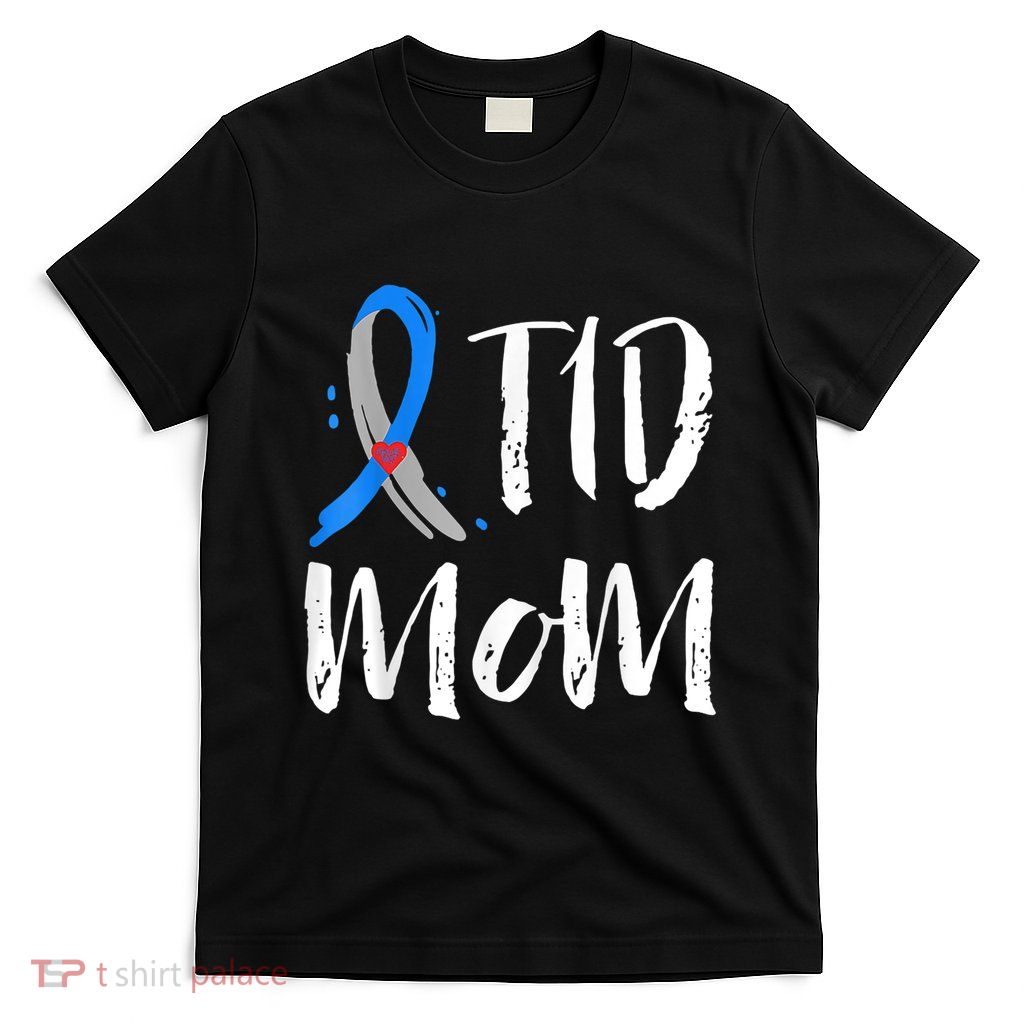 Wo T1D Mom Shirt Type 1 Diabetes Awareness T-Shirt