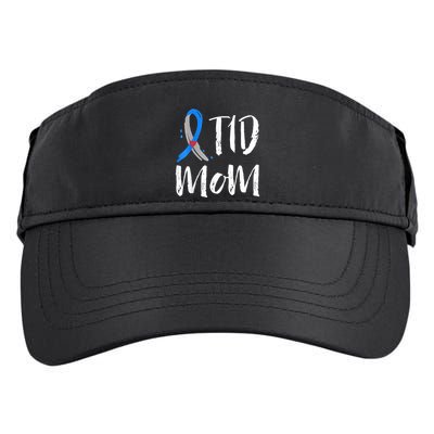 Wo T1D Mom Shirt Type 1 Diabetes Awareness Adult Drive Performance Visor