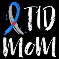 Wo T1D Mom Shirt Type 1 Diabetes Awareness Womens Tank Top