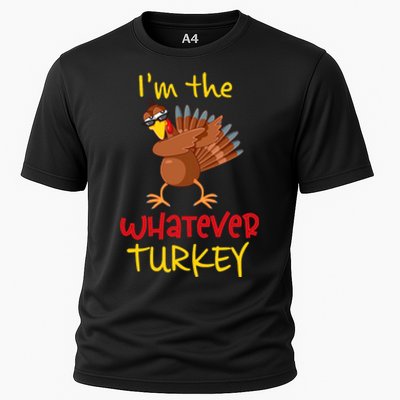 Whatever Turkey Matching Family Group Thanksgiving Party Cooling Performance Crew T-Shirt