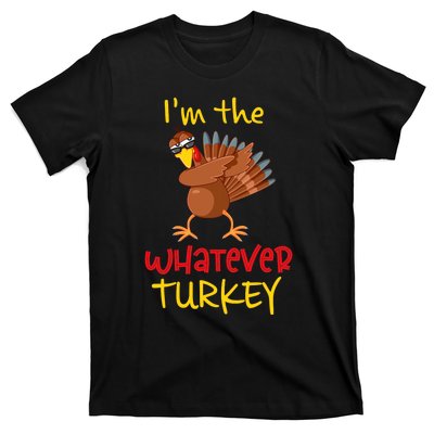 Whatever Turkey Matching Family Group Thanksgiving Party T-Shirt