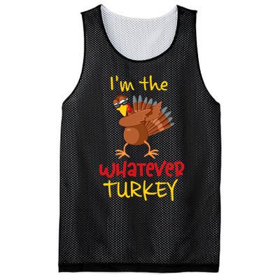 Whatever Turkey Matching Family Group Thanksgiving Party Mesh Reversible Basketball Jersey Tank