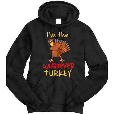 Whatever Turkey Matching Family Group Thanksgiving Party Tie Dye Hoodie