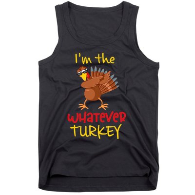 Whatever Turkey Matching Family Group Thanksgiving Party Tank Top