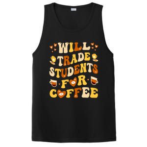 Will Trade My Students For Coffee Teacher ValentineS Day PosiCharge Competitor Tank