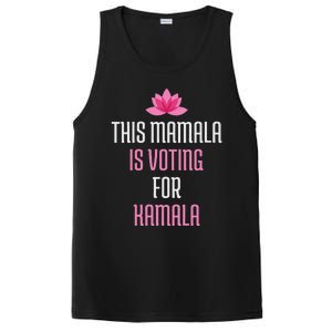 Wo This Mamala Is Voting For Kamala Harris 2024 Lotus Flower PosiCharge Competitor Tank