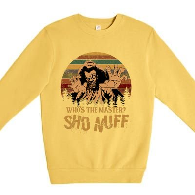 Who's The Master? Sho Nuff Vintage The Last Dragon Premium Crewneck Sweatshirt