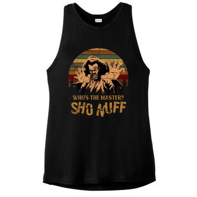 Who's The Master? Sho Nuff Vintage The Last Dragon Ladies PosiCharge Tri-Blend Wicking Tank