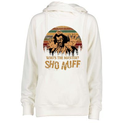 Who's The Master? Sho Nuff Vintage The Last Dragon Womens Funnel Neck Pullover Hood