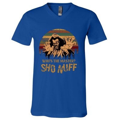 Who's The Master? Sho Nuff Vintage The Last Dragon V-Neck T-Shirt