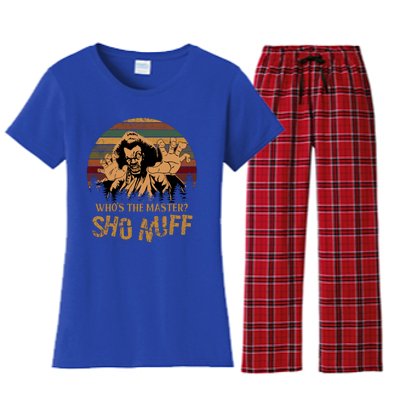 Who's The Master? Sho Nuff Vintage The Last Dragon Women's Flannel Pajama Set