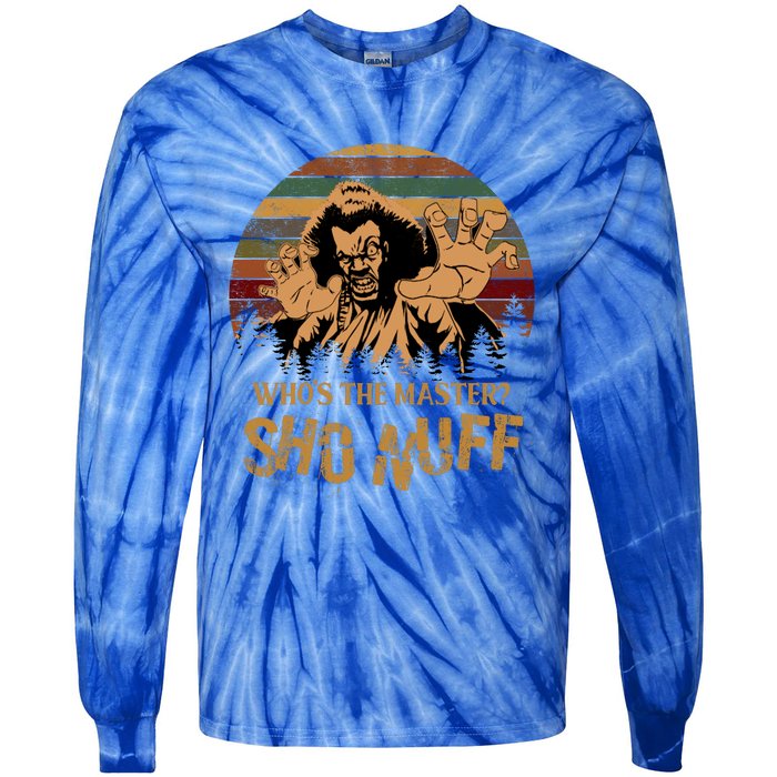 Who's The Master? Sho Nuff Vintage The Last Dragon Tie-Dye Long Sleeve Shirt