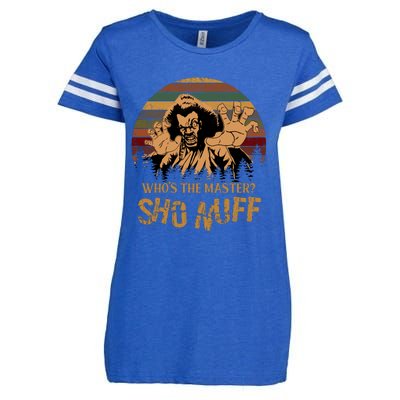 Who's The Master? Sho Nuff Vintage The Last Dragon Enza Ladies Jersey Football T-Shirt