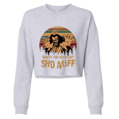 Who's The Master? Sho Nuff Vintage The Last Dragon Cropped Pullover Crew