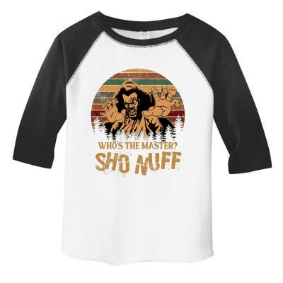 Who's The Master? Sho Nuff Vintage The Last Dragon Toddler Fine Jersey T-Shirt