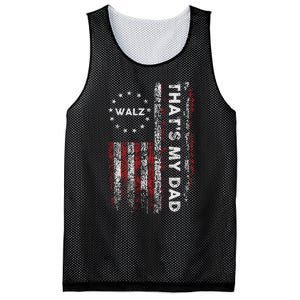 Walz That’S My Dad! Harris Walz 2024 President Election Mesh Reversible Basketball Jersey Tank