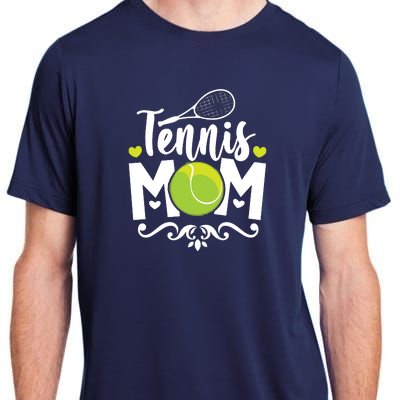 Womens Tennis Mom Adult ChromaSoft Performance T-Shirt