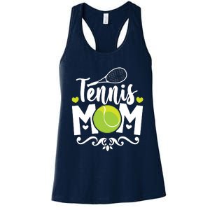 Womens Tennis Mom Women's Racerback Tank