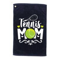 Womens Tennis Mom Platinum Collection Golf Towel