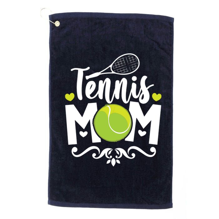 Womens Tennis Mom Platinum Collection Golf Towel