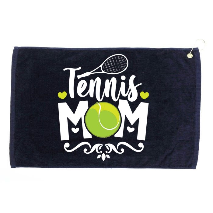 Womens Tennis Mom Grommeted Golf Towel