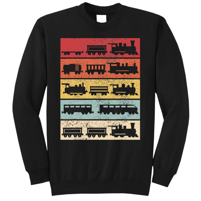 Wagon Train Model Train Conductor Train Lover Vintage Train Sweatshirt