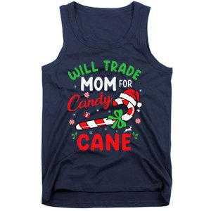 Will Trade Mom For Candy Cane Christmas Funny Tank Top