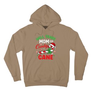 Will Trade Mom For Candy Cane Christmas Funny Hoodie