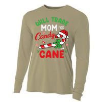 Will Trade Mom For Candy Cane Christmas Funny Cooling Performance Long Sleeve Crew