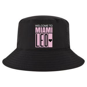 Welcome To Miami Leo 10 GOAT Cool Comfort Performance Bucket Hat