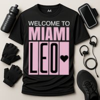 Welcome To Miami Leo 10 GOAT Cooling Performance Crew T-Shirt