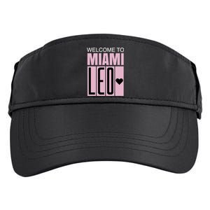 Welcome To Miami Leo 10 GOAT Adult Drive Performance Visor