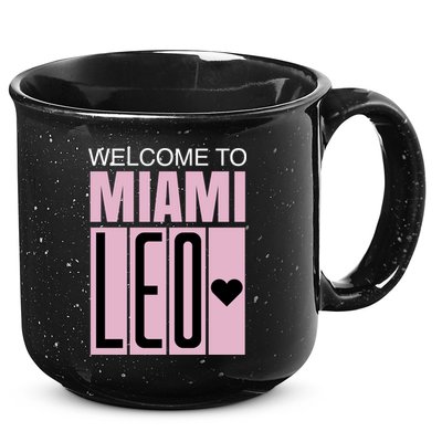 Welcome To Miami Leo 10 GOAT 15oz Campfire Ceramic Mug