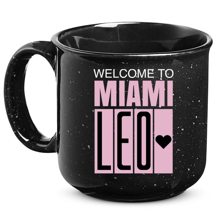 Welcome To Miami Leo 10 GOAT 15oz Campfire Ceramic Mug