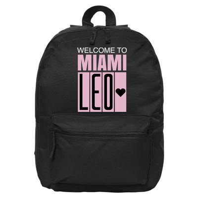Welcome To Miami Leo 10 GOAT 16 in Basic Backpack