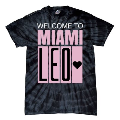 Welcome To Miami Leo 10 GOAT Tie-Dye T-Shirt