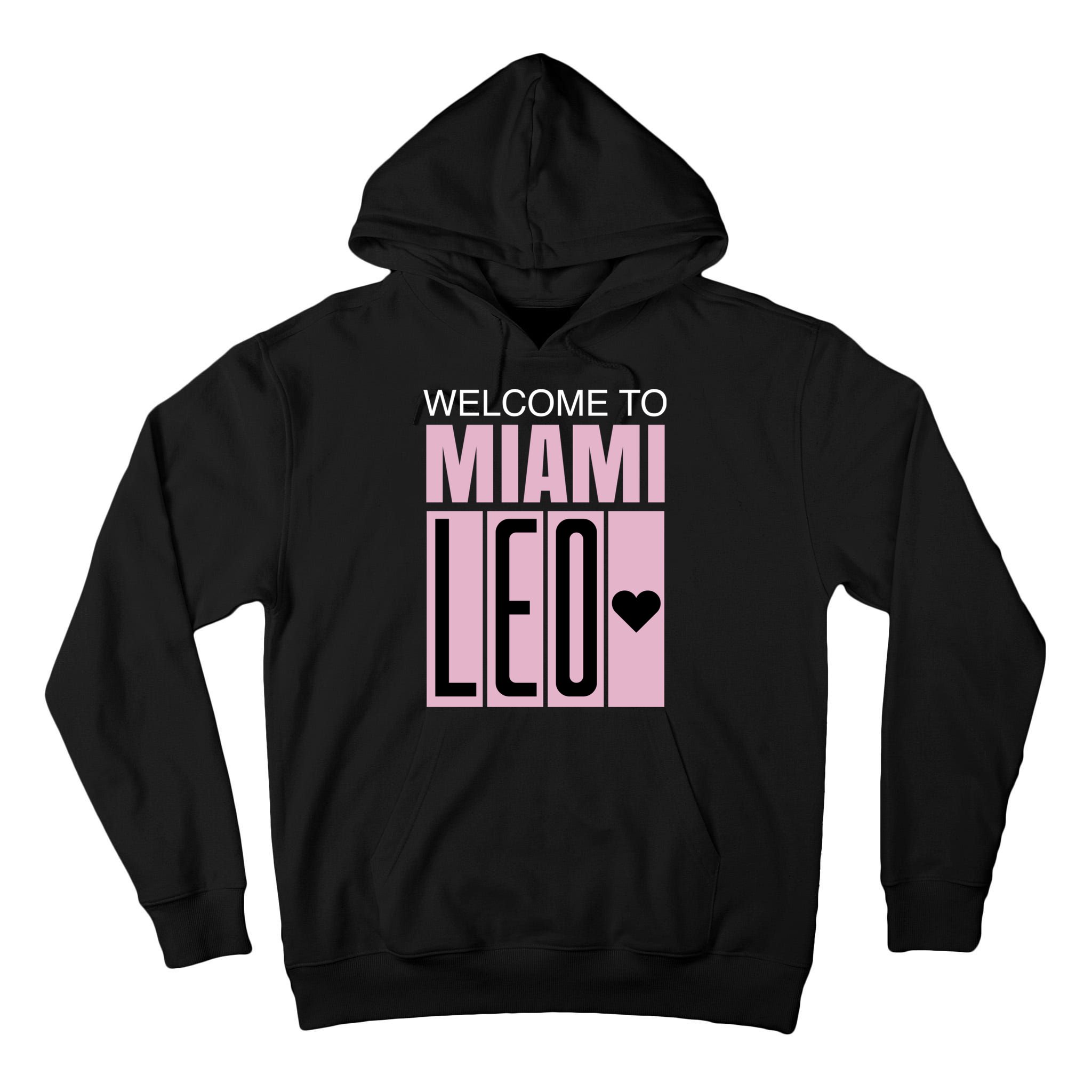 Welcome To Miami Leo 10 GOAT Tall Hoodie