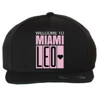 Welcome To Miami Leo 10 GOAT Wool Snapback Cap