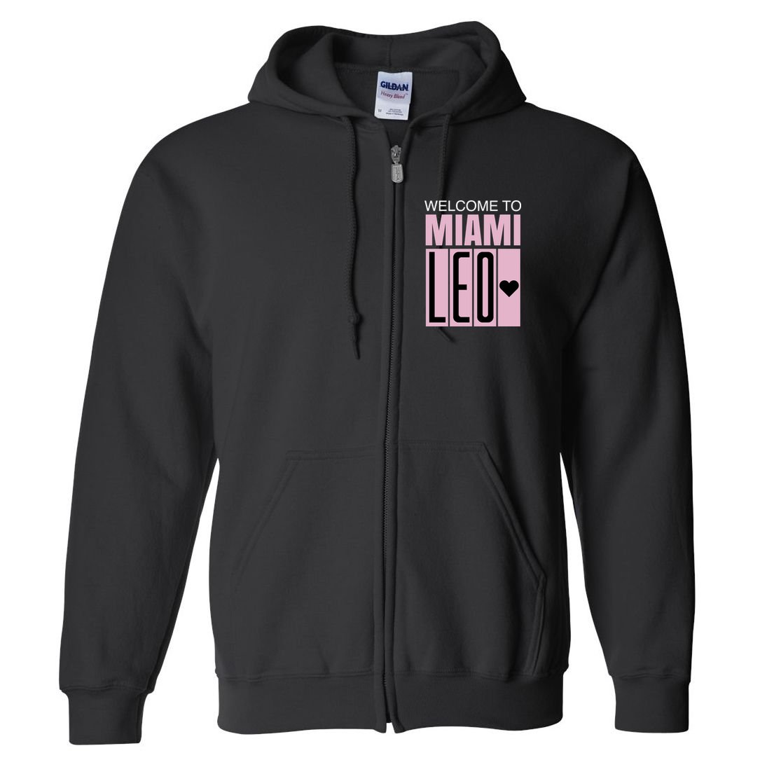Welcome To Miami Leo 10 GOAT Full Zip Hoodie