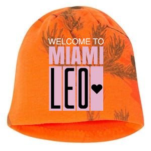 Welcome To Miami Leo 10 GOAT Kati - Camo Knit Beanie