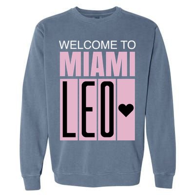 Welcome To Miami Leo 10 GOAT Garment-Dyed Sweatshirt