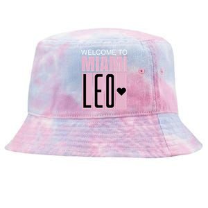 Welcome To Miami Leo 10 GOAT Tie-Dyed Bucket Hat