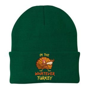 Whatever Turkey Matching Family Group Thanksgiving Party Pj Knit Cap Winter Beanie