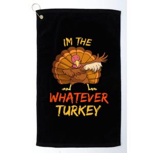 Whatever Turkey Matching Family Group Thanksgiving Party Pj Platinum Collection Golf Towel